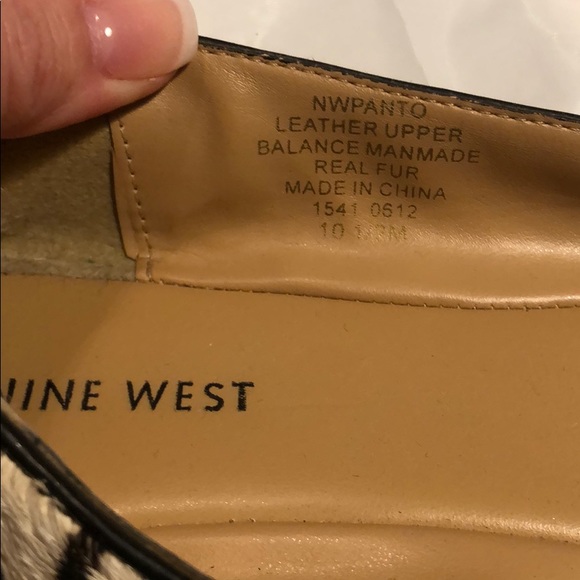 Nine West animal print flats - Picture 4 of 7